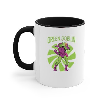 Discover Retro Green Goblin - Spider Man - Accent Mugs