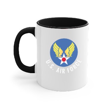 Discover Lieutenant Trouble - US AIR FORCE - Captain Marvel - Accent Mugs