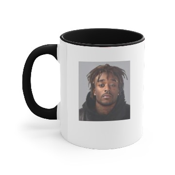 Discover Lil Uzi Vert Mugshot Accent Mugs