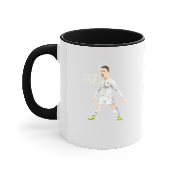 Discover CR7 - Cristiano Ronaldo - Accent Mugs