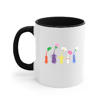 Discover cute pikmin pattern Accent Mugs
