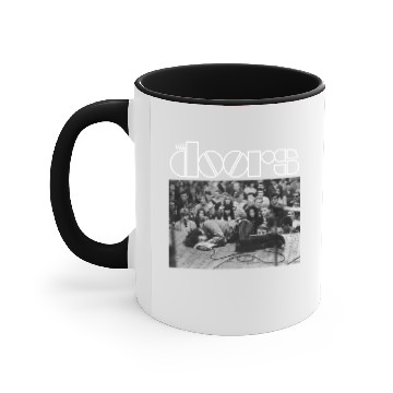 Discover The Doors Jim Morrison Lying on Stage Accent Mugs Accent Mugs