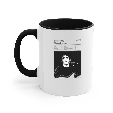 Discover Lou Reed Accent Mugs: Transformer Track List