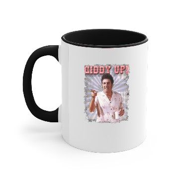 Discover Giddy Up Cosmo Kramer Accent Mugs, Seinfeld Kramer Accent Mugs