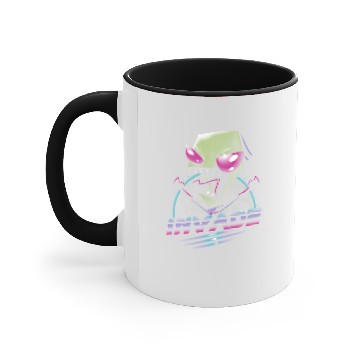 Discover Invade! - Invader Zim - Accent Mugs