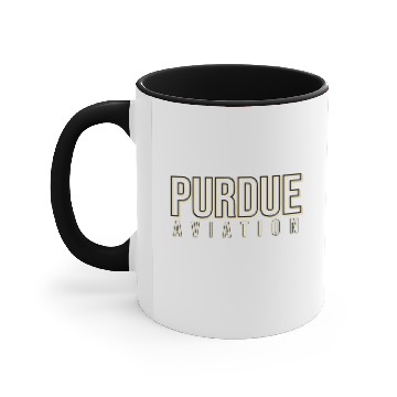 Discover Purdue University Aviation Accent Mugs