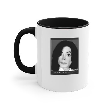 Discover Michael Jackson Mugshot Accent Mugs