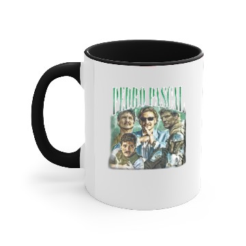 Discover Pedro Pascal Vintage Accent Mugs