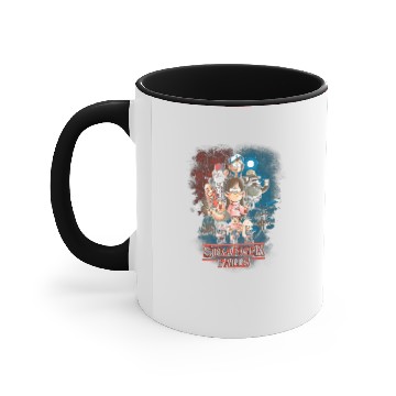 Discover Stranger falls - Gravity Falls - Accent Mugs