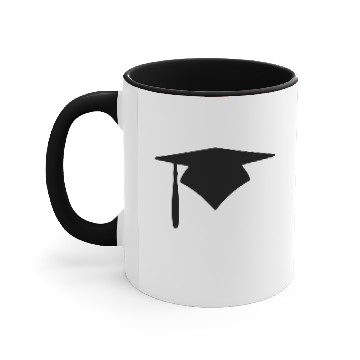 Discover Grad Cap Accent Mugs
