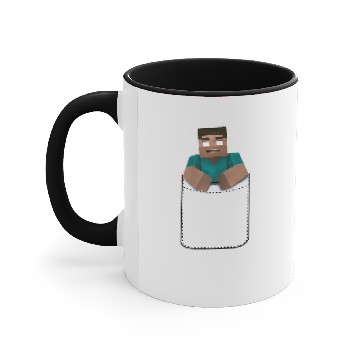 Discover Minecraft Pocket Herobrine Accent Mugs