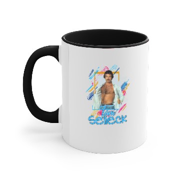 Discover Tom Selleck Sexy 80s - Tom Selleck - Accent Mugs