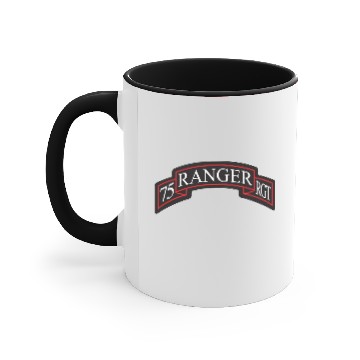 Discover 75th Ranger Regiment Scroll Accent Mugs