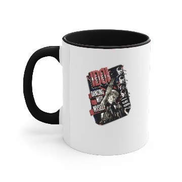 Discover Billy Idol Men's Dancing with Myself Slim Fit Accent Mugs