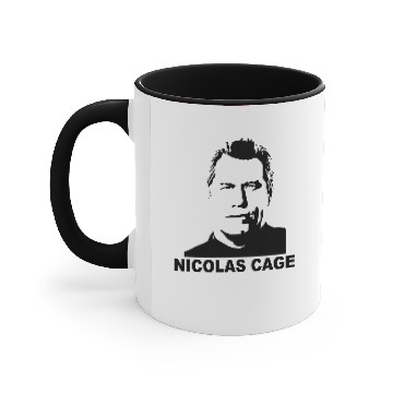 Discover Nicolas Cage, John Travolta, Face Off Accent Mugs Accent Mugs