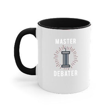 Discover Master Debater Debate Debating Accent Mugs