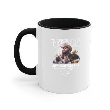 Discover Chris Stapleton 22nd Anniversary 2001-2023 Accent Mugs
