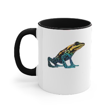 Discover Frog Gift Funny Poison Dart Frog Dendrobatidae Poison Arrow Frog Lover Accent Mugs