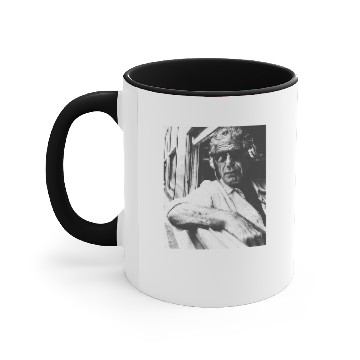 Discover Anthony Bourdain - Vintage Pencil Drawing Style - Anthony Bourdain - Accent Mugs