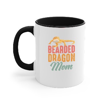 Discover Bearded Dragon Mom for a Reptile Owner Accent Mugs