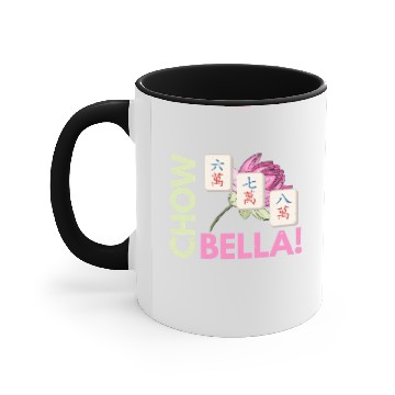 Discover Chow Bella Quote for a Mahjong Player Accent Mugs