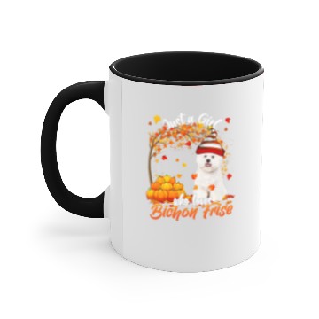 Discover Dog Bichon Frise Just A Girl Who Loves Bichon Frise Dog Thanksgiving Accent Mugs