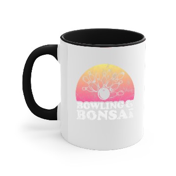 Discover Bowling Gift and Bonsai Tree Accent Mugs