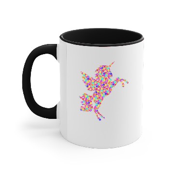 Discover Unicorns International Dot Day Colorful Dotted Accent Mugs