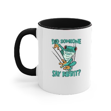 Discover Frog Gift Red Eyed Tree Frog Ribbit Rainforest Poison Dart Accent Mugs