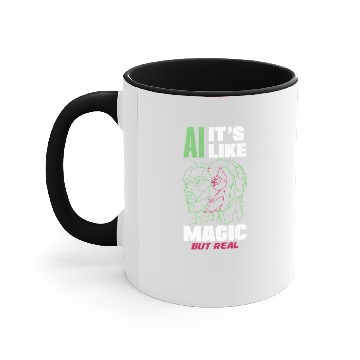Discover Ai Its Like Magic But Real Computer Science 3 Accent Mugs