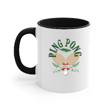 Discover PING PONG THE NERDS GAME TABLE TENNIS PADDLES Accent Mugs