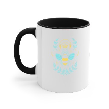 Discover Bee Beekeeping Modern French Queen Bee for Beekeeping Bee Lovers Beekeeper Accent Mugs