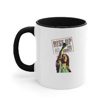 Discover Bob Marley Rise Up Accent Mugs