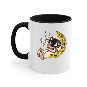 Discover Astronauts Space Planets Galaxy 2 Accent Mugs