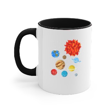 Discover Astronomy Lover Space Science Galaxy Planets Solar System 5 Accent Mugs