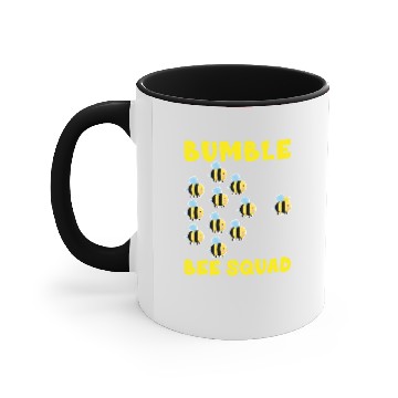 Discover Bee Beekeeping Funny Bumble Bee Squad Friends Team Beekeeper Accent Mugs
