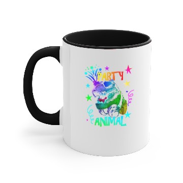 Discover Dinosaur Dino TRex Party Animal Accent Mugs