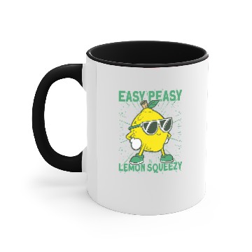Discover Easy Peasy Lemon Squeezy Lemonade Stand Crew 1 Accent Mugs