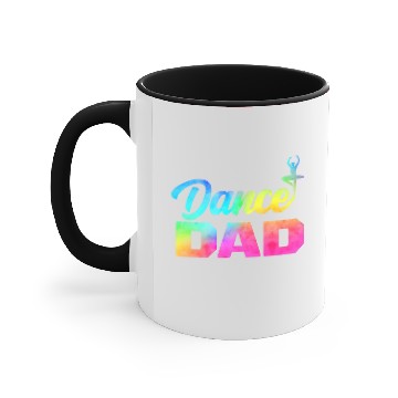 Discover Multicolor Retro Dance Dad Accent Mugs