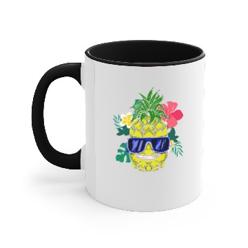 Discover pineapples Aloha Honolulu Tropical Accent Mugs