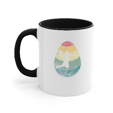 Discover Retro vintages Dodgeball Egg Happy Easter Day Gift Accent Mugs