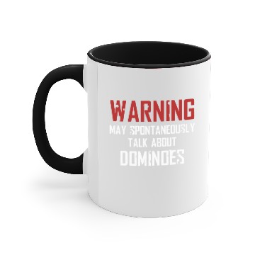 Discover Warning May Spontaneously Talk About Dominoes Baseball Jerseys Accent Mugs