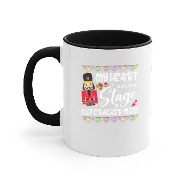 Discover Nutcracker Mom Love Ballet Dance Mom 2 Accent Mugs