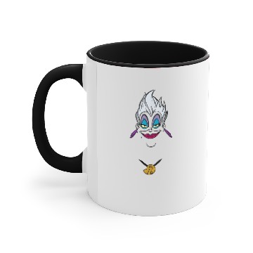 Discover Disney Villains Ursula Big Face Accent Mugs