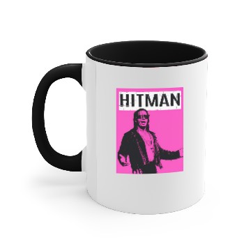 Discover Hit Man - Bret Hart - Accent Mugs