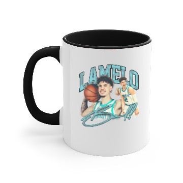 Discover LaMelo Ball Vintage - Lamelo Ball - Accent Mugs