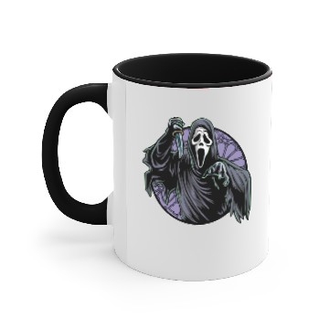 Discover Ghostface from Scream - Ghostface - Accent Mugs