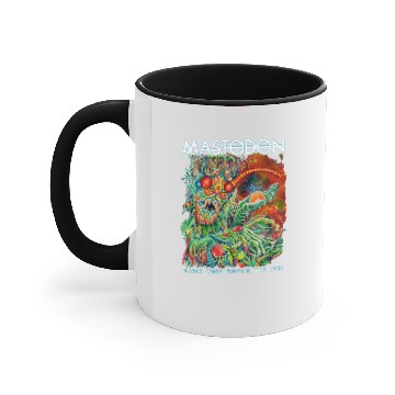 Discover Mastodon Men's Once More Round The Sun Accent Mugs Black