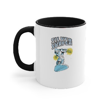 Discover Vintage Silver Surfer - Silver Surfer - Accent Mugs