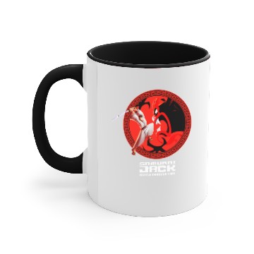 Discover samurai jack battle through time Accent Mugs Accent Mugs